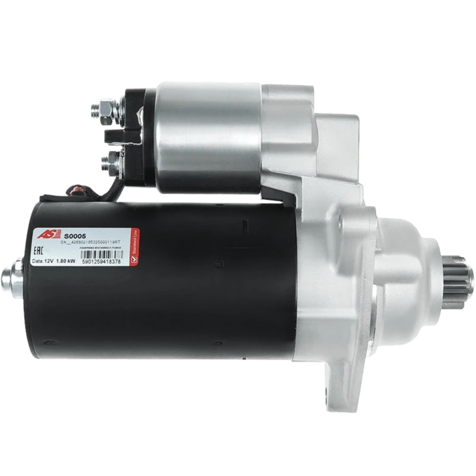 ANLASSER STARTER 1,8 kW FÜR VW TRANSPORTER T4 BUS 1.9 TD 2.4 D 2.5 TDI 2.8 VR6 ANLASSER STARTER 1,8 kW FÜR VW TRANSPORTER T4 BUS 1.9 TD 2.4 D 2.5 TDI 2.8 VR6