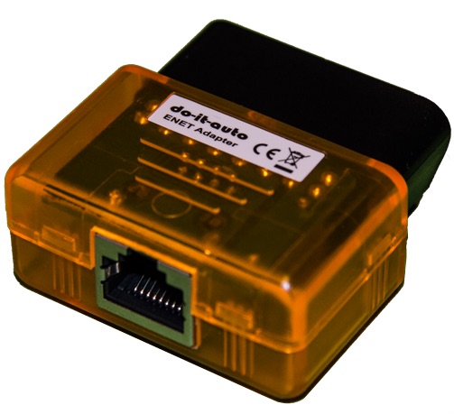 _mediaimagee21118bmw_ethernet_adapter Ethernet RJ45 8PIN zu OBD2 für BMW der neueren Generation ab 2010